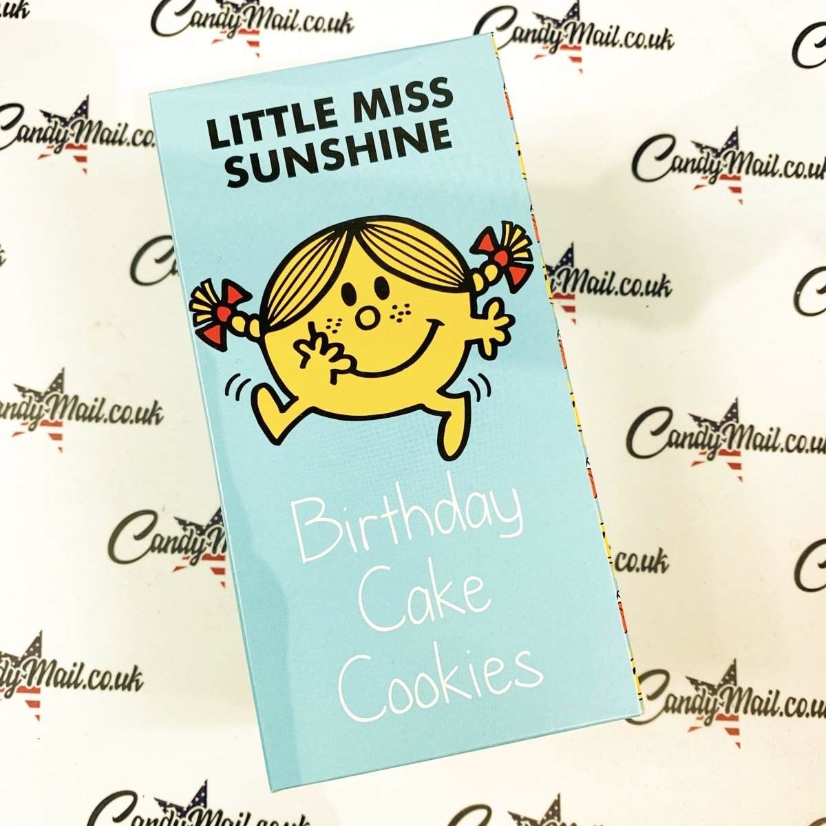 Little Miss Sunshine Birthday Cake Cookies 150g - Candy Mail UK