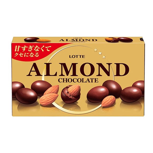 Lotte Almond Chocolate 86g - Candy Mail UK
