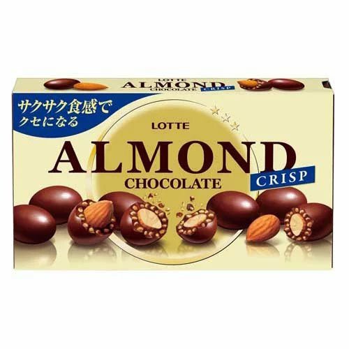 Lotte Almond Chocolate Crisp 86g - Candy Mail UK