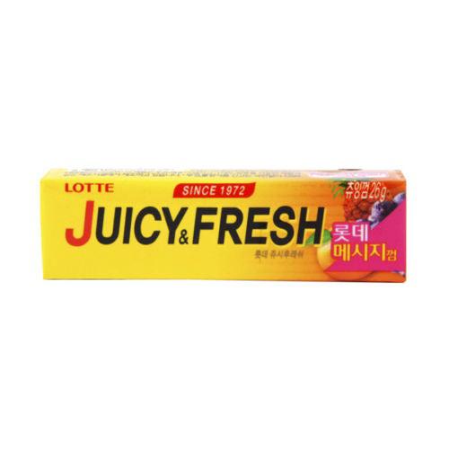 Lotte Juicy Fresh Gum 28g - Candy Mail UK
