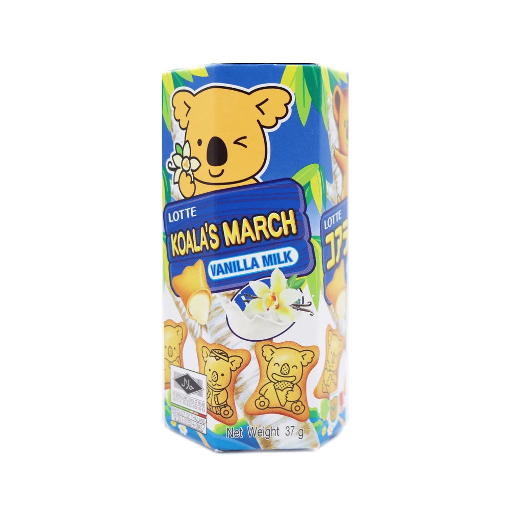 Lotte Koala's March Vanilla Milk Cream Biscuits 37g - Candy Mail UK
