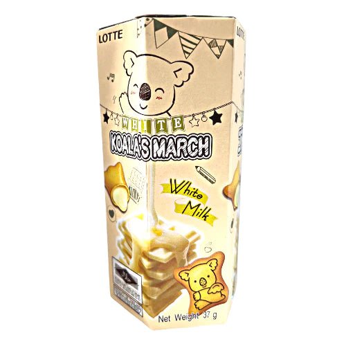Lotte Koala's March White Milk Biscuits 37g - Candy Mail UK