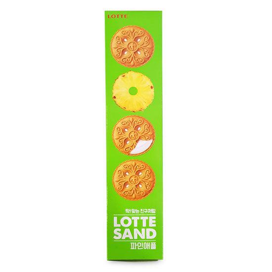 Lotte sand (Pineapple Cream) Biscuits 105g - Candy Mail UK