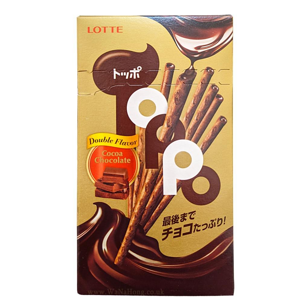 Lotte Toppo Cocoa Chocolate 40g - Candy Mail UK
