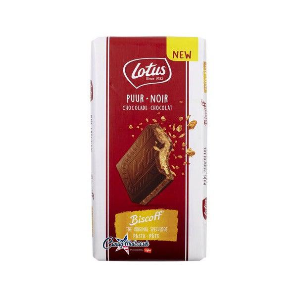 Lotus Biscoff Dark Chocolate with Speculoos Cream 180g - Candy Mail UK