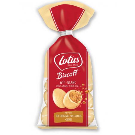 Lotus Biscoff Easter Eggs White Chocolate 90g (One Per Customer) - Candy Mail UK