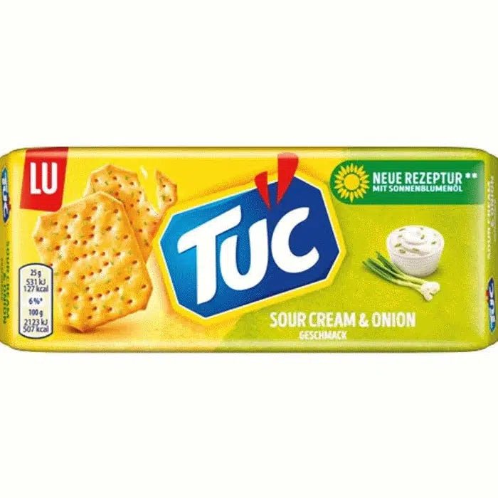 Lu Tuc Cream Cheese and Onion Flavour (France) 100g - Candy Mail UK