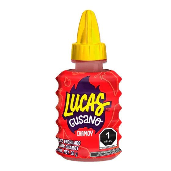 Lucas Gusano Chamoy Liquid 36g - Candy Mail UK