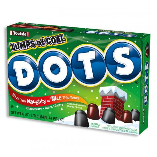 Lumps of Coal Dots 170g - Candy Mail UK