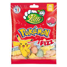 Lutti Pokemon Fizz 100g - Candy Mail UK