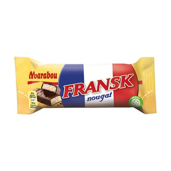 Marabou Fransk Nougat (Sweden) 46g Best Before 22nd July 2023 - Candy Mail UK