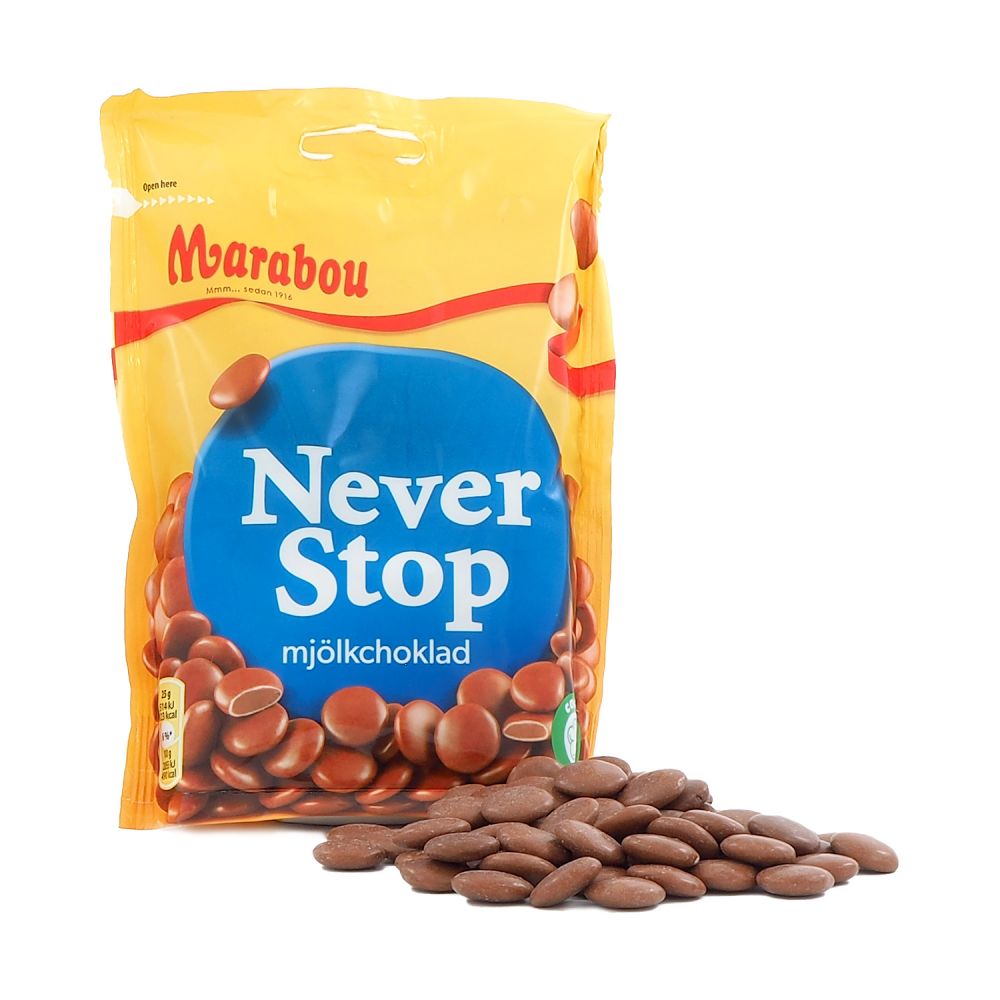 Marabou Never Stop (Sweden) 100g - Candy Mail UK