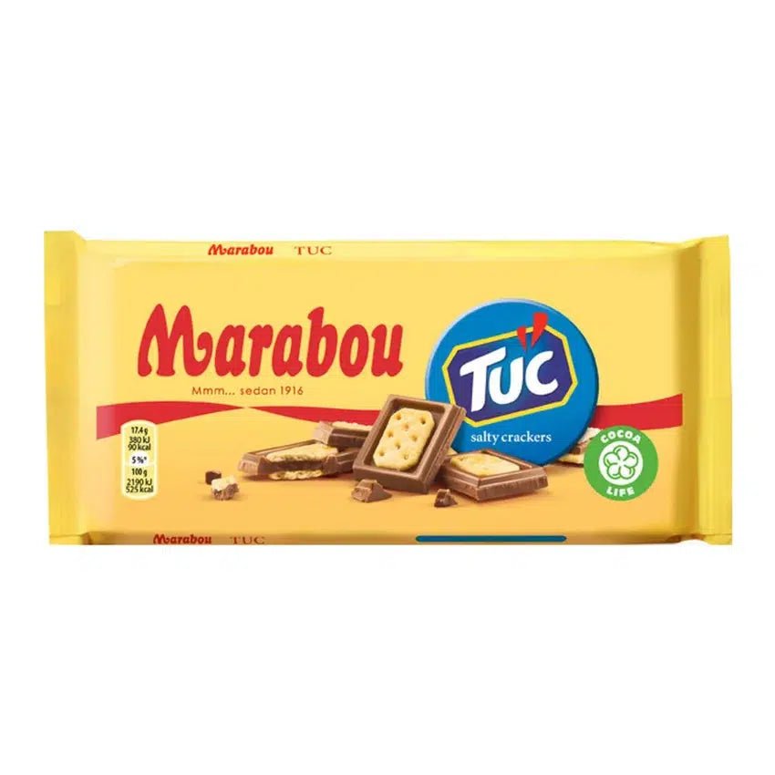 Marabou Tuc Chocolate Block (Sweden) 87g - Candy Mail UK