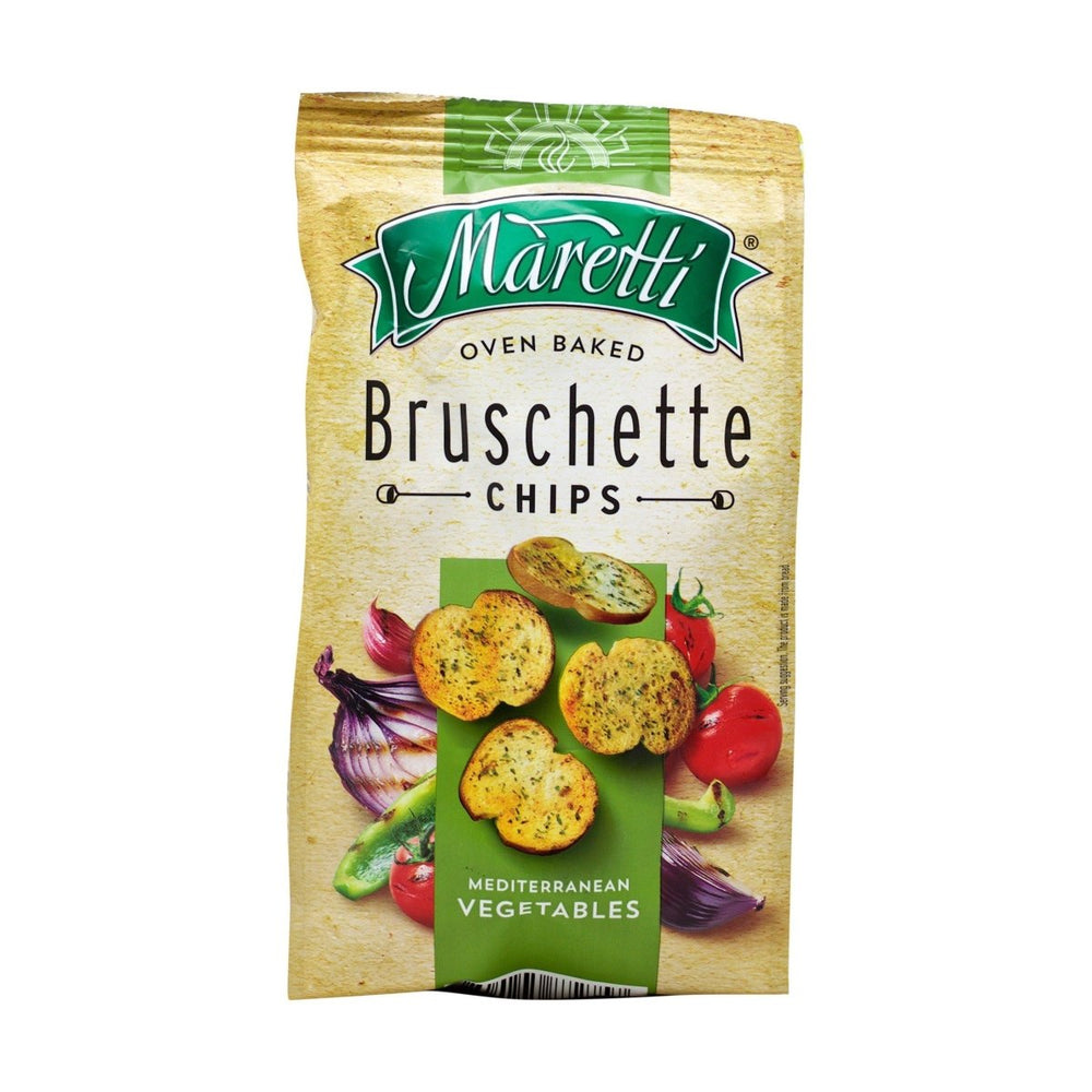 Maretti Bruschette ChipsMeditaerranean Vegetables 70g - Candy Mail UK