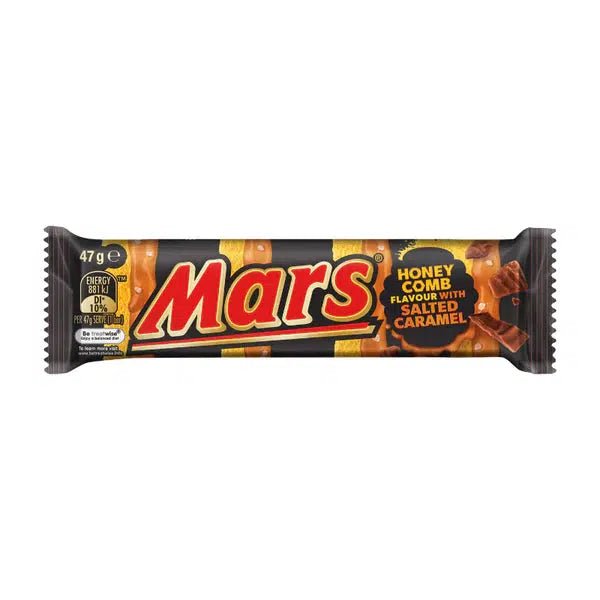 Mars Honeycomb flavour with Salted Caramel 47g - Candy Mail UK