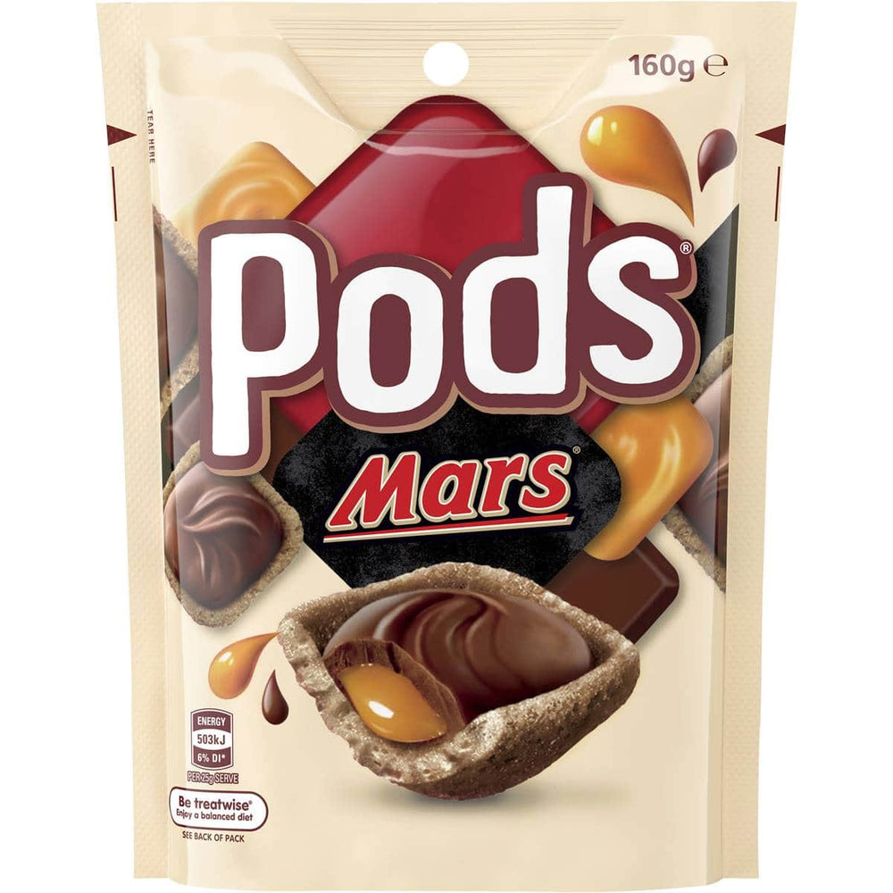 Mars Pods (Australia) 160g - Candy Mail UK