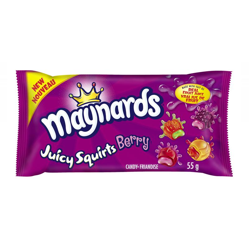 Maynard's Juicy Squirts Berries (Canada) 55g - Candy Mail UK