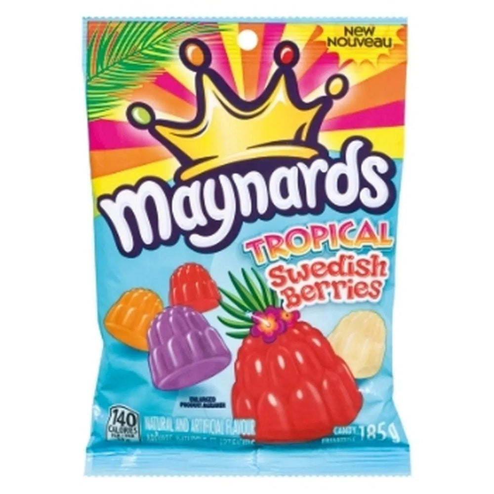Maynard's Swedish Fish Tropical Berries (Canada) 185g - Candy Mail UK