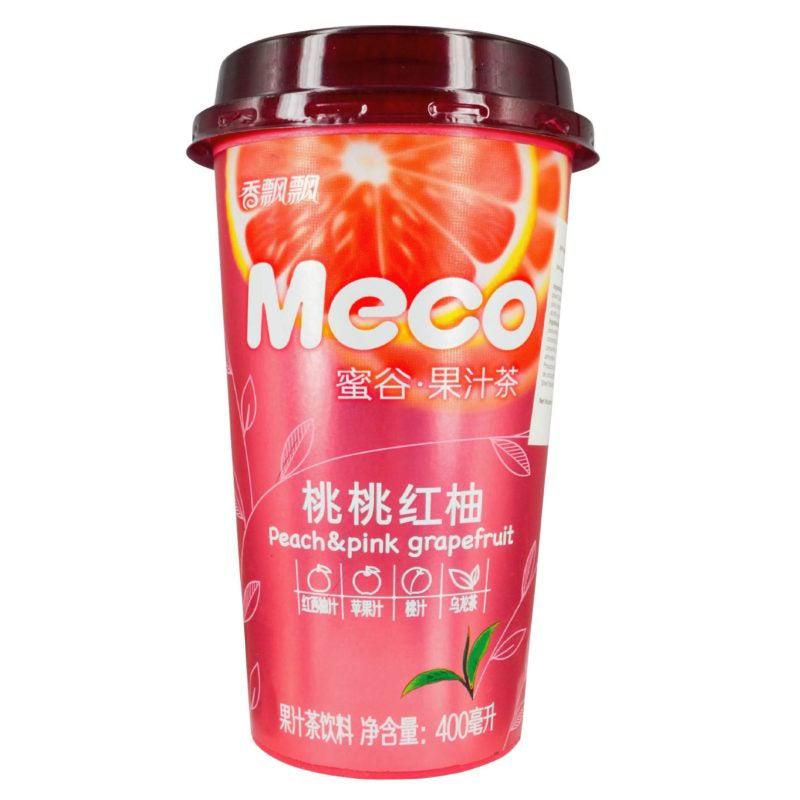 Meco Peach and Pink Grapefruit Juice 400ml - Candy Mail UK