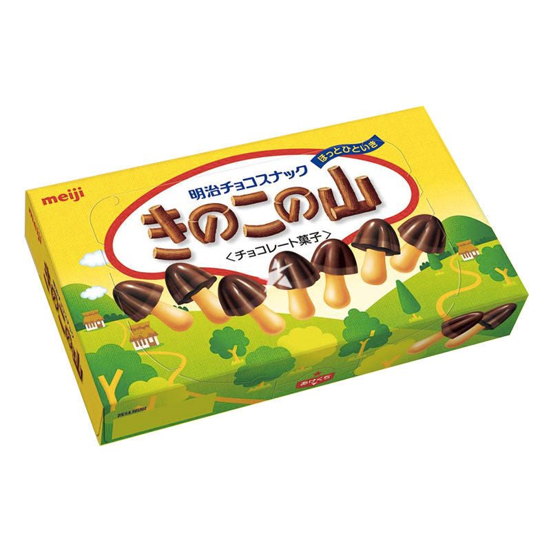 Meiji Kinoko no Yama Chocolate Biscuit 74g - Candy Mail UK