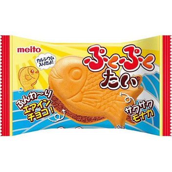 Meito Pukupuku Tai Air-in Choco16.5g - Candy Mail UK