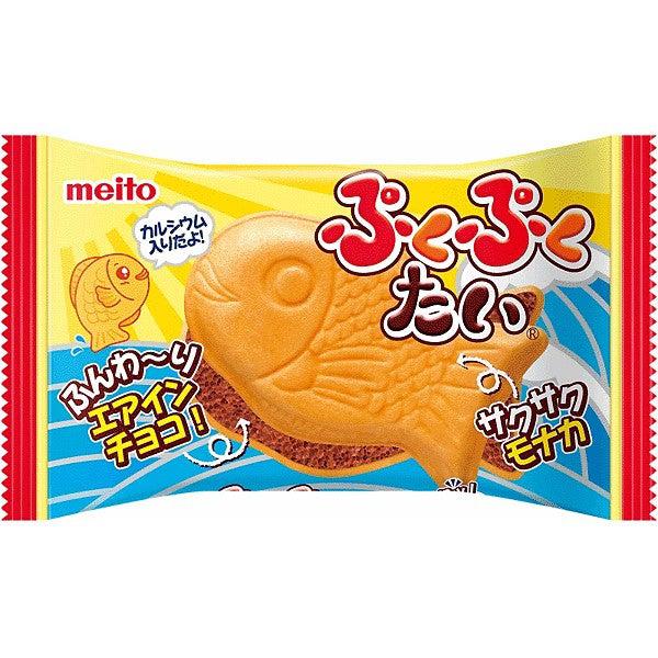 Meito Pukupuku Tai Air-in Choco16.5g - Candy Mail UK