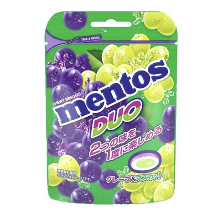 Mentos Duo Kyoho Grape and Muscat (Japan) 45g - Candy Mail UK