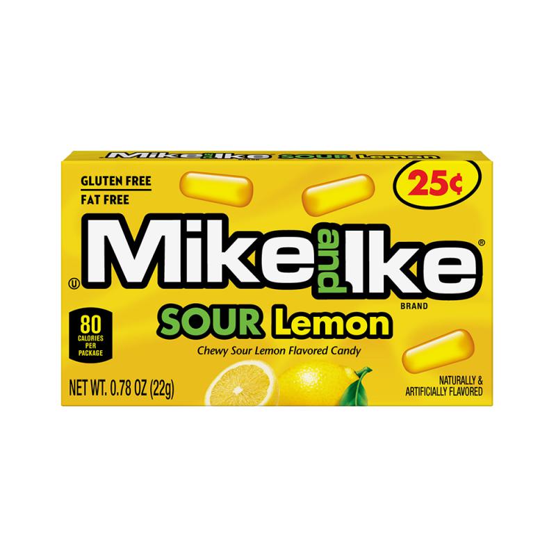 Mike and Ike Sour Lemon Changemaker Box 22g - Candy Mail UK