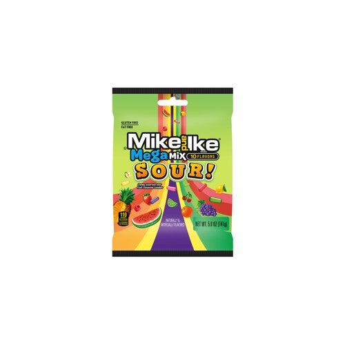 Mike and Ike Sour Mega Mix Bag 141g - Candy Mail UK