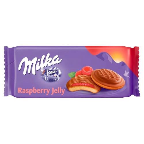 Milka Choco Jaffa Raspberry Jelly 147g - Candy Mail UK