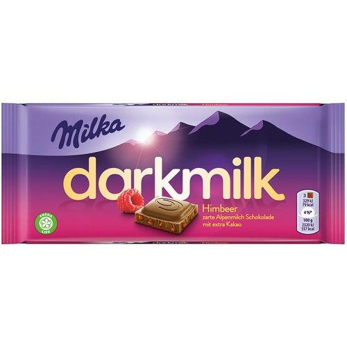 Milka Dark Milk Raspberry 85g - Candy Mail UK