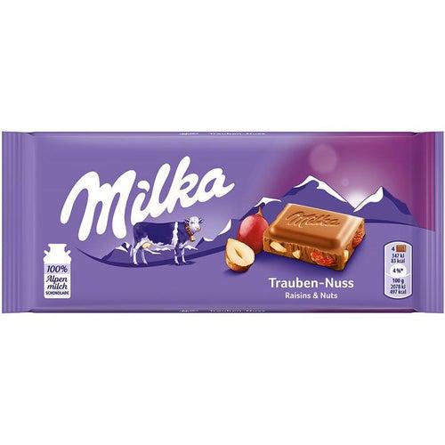 Milka Fruit and Nut 100g - Candy Mail UK