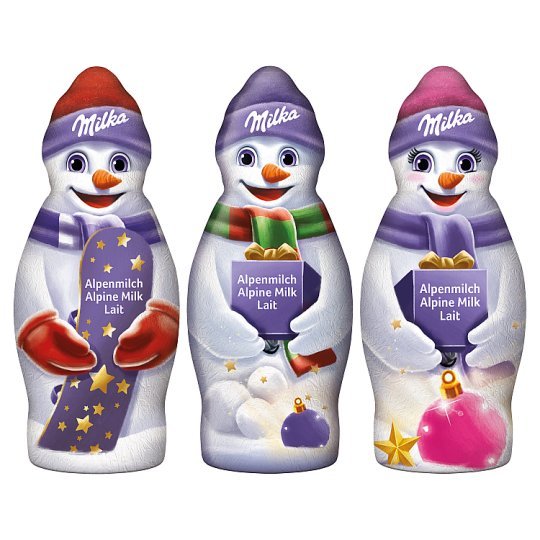 Milka Snowman Alpine Milk 50g - Candy Mail UK