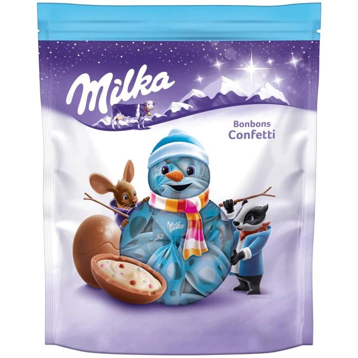 Milka Xmas BonBons Confetti 86g - Candy Mail UK