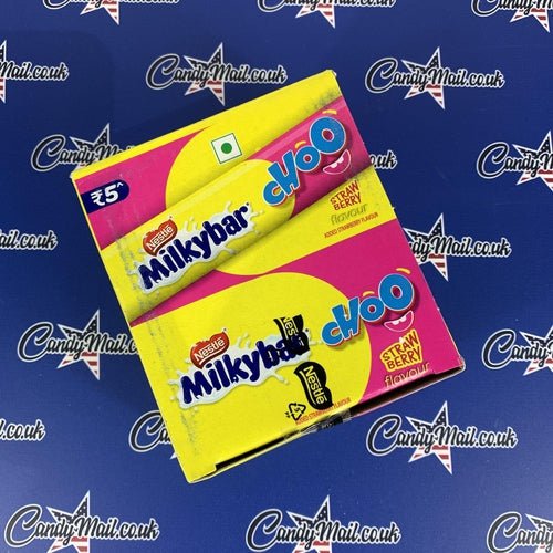Milkybar Choo Strawberry Box of 28 - Candy Mail UK
