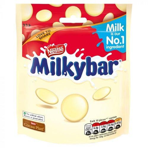 Milkybar Giant Buttons Pouch 94g - Candy Mail UK