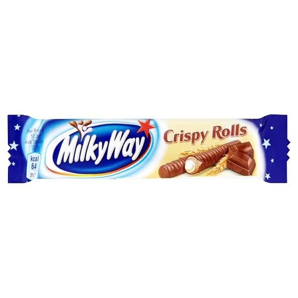 Milkyway Crispy Rolls 22.5g (Pre-Order) - Candy Mail UK