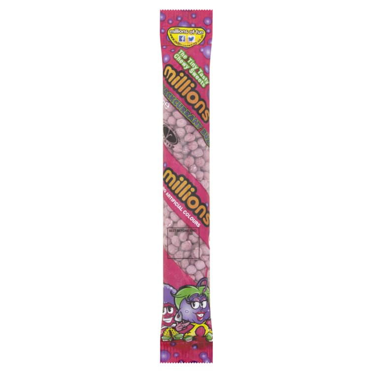 Millions Blackcurrant Flavour 60g - Candy Mail UK