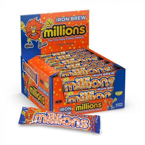 Millions Iron Brew Tubes 60g - Candy Mail UK