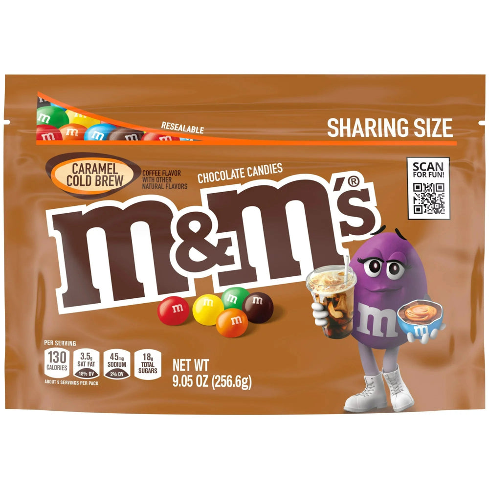 M&M Caramel Cold Brew Sharing Size 256g - Candy Mail UK