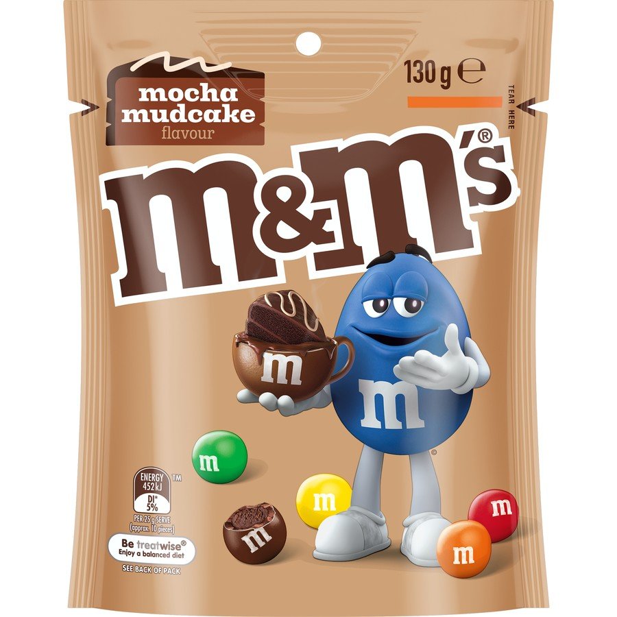 M&M Mocha Mudcake Flavour (Australia) 130g - Candy Mail UK