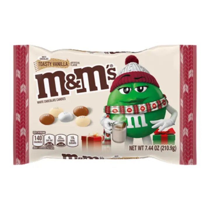 M&M White Chocolate Toasty Vanilla 210g - Candy Mail UK