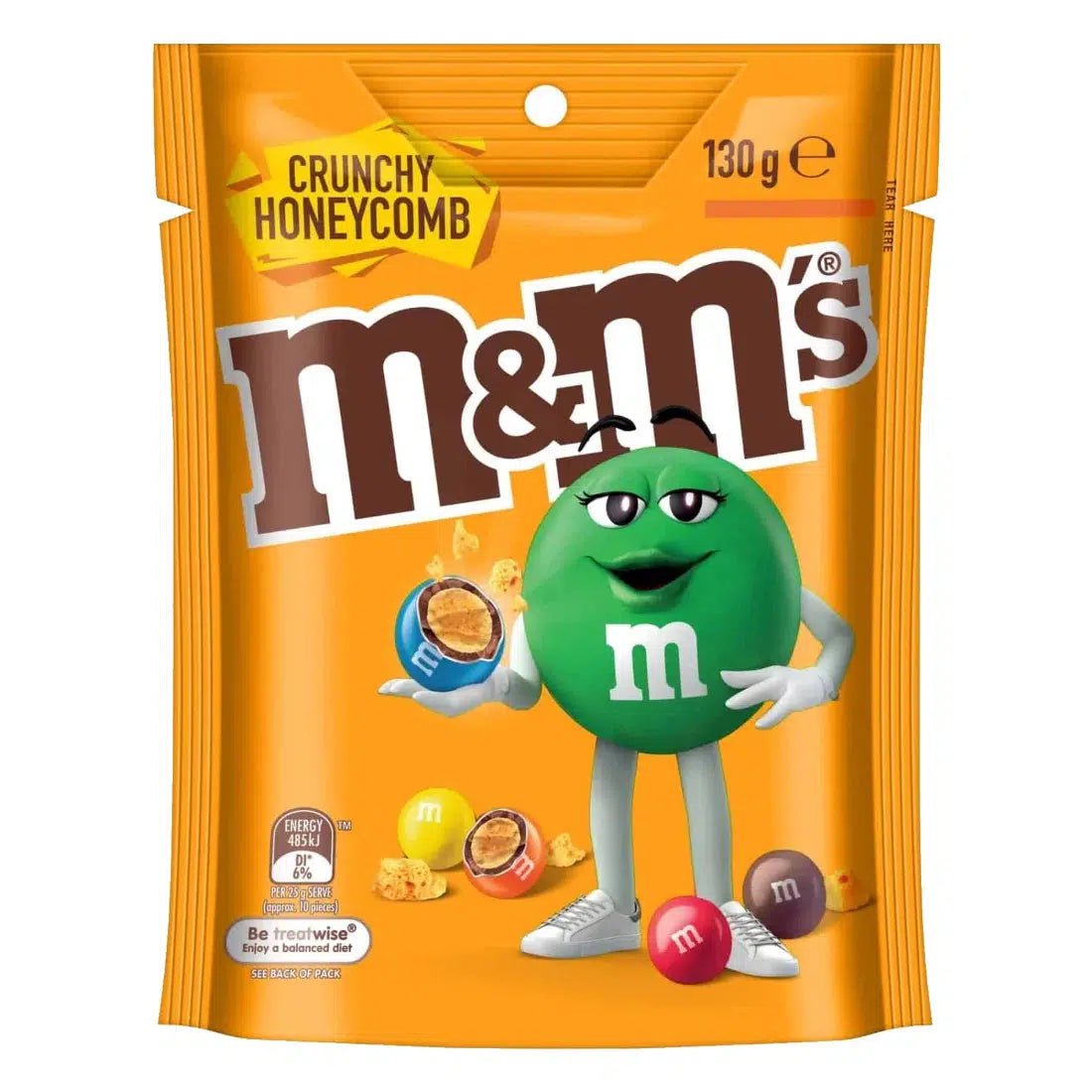 M&M's Crunchy Honeycomb Flavour (Australia) 130g - Candy Mail UK