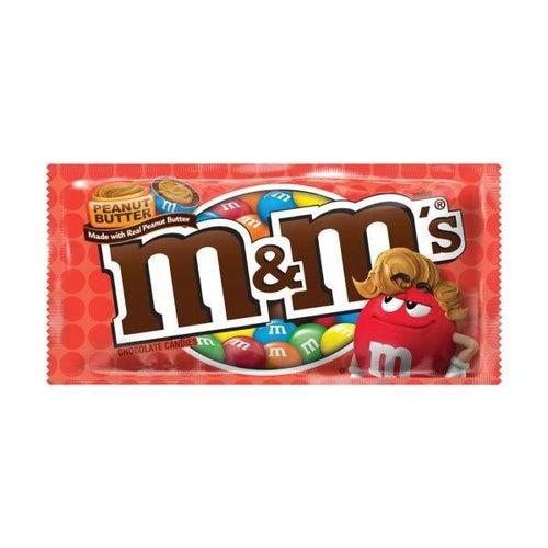 M&Ms Peanut Butter Bag 46g Best Before May 2023 - Candy Mail UK