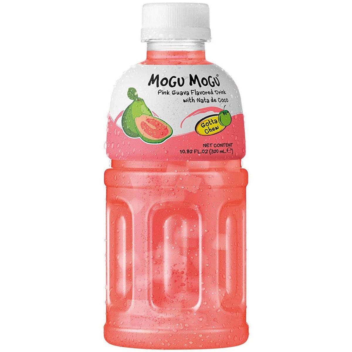 Mogu Mogu Nata De Coco Pink Guava 320ml - Candy Mail UK