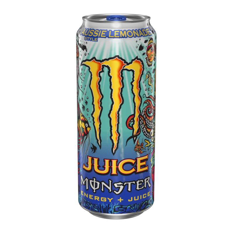 Monster Juice Aussie Lemonade 473ml - Candy Mail UK