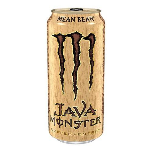 Monster Mean Bean Java Coffee + Energy USA 443ml (Damaged Can) - Candy Mail UK