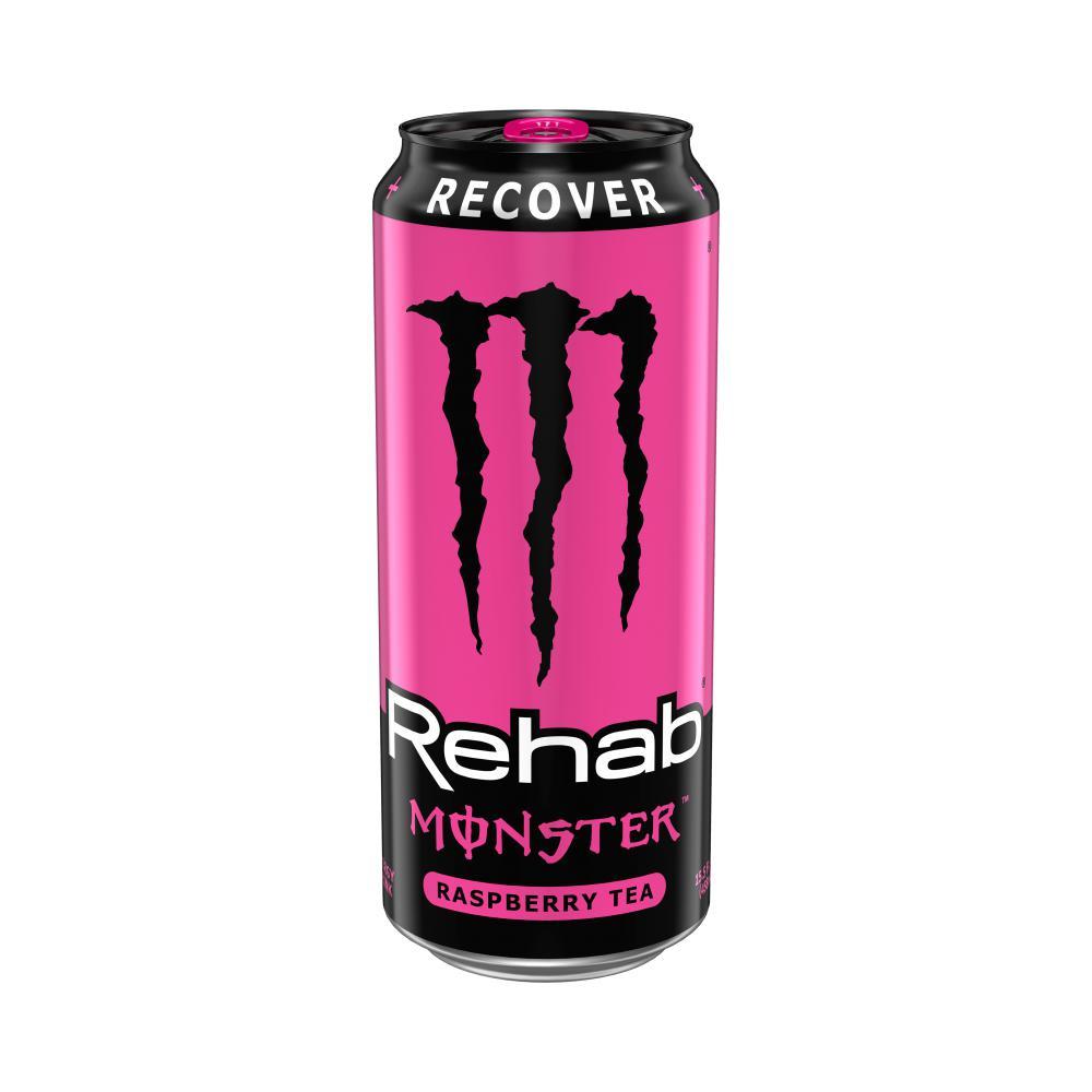 Monster Recover Tea + Raspberry USA 458 ml Dented Can - Candy Mail UK