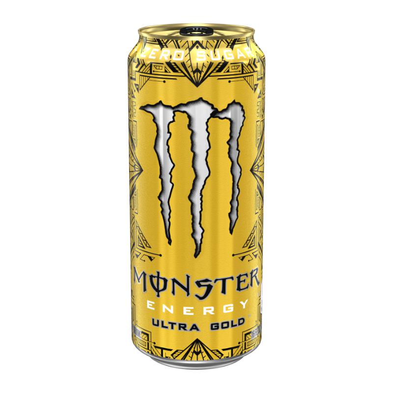 Monster Ultra Zero Gold (USA) 473ml (Damaged can) - Candy Mail UK