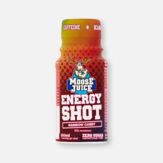 Moose Juice Energy Shot Rainbow Candy 60ml - Candy Mail UK